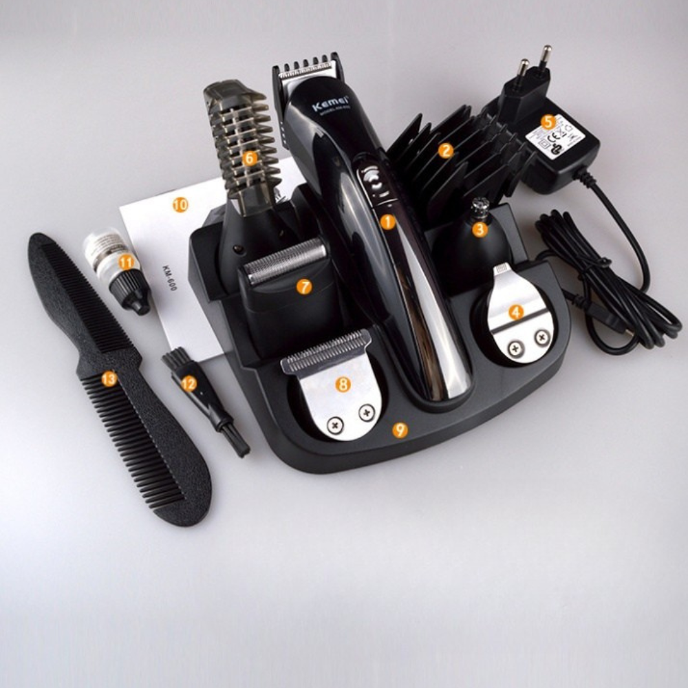 6 in 1 Rechargeable Titanium Hair Trimmer